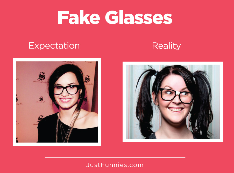Fake Glasses