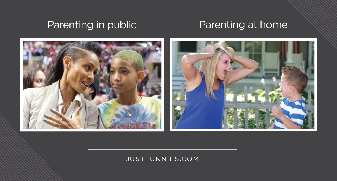 Parenting in public